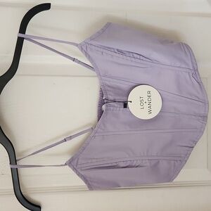 Bright Orchid Corset Top - SZ XS